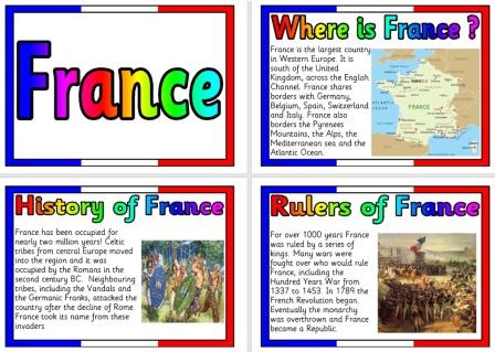 Free Geography Posters France