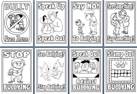 Bullying Coloring Sheets on Instant Display Teaching Resources Personal Health And Social