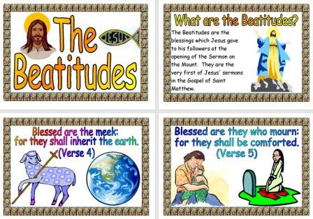 Free Printable Teaching Resource The Beatitudes Posters