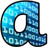 Free printable Maths, binary numbers background instant display lettering sets for classroom display.