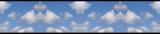 Symmetrical Clouds Border