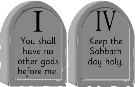 Free Printable Ten Commandments Display Set