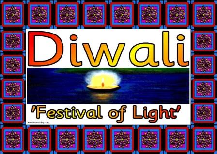 Printable posters that look at the Hindu Festival of Diwali, The Festival of Light.