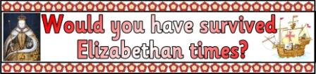 Free printable Elizabethan Times Banner