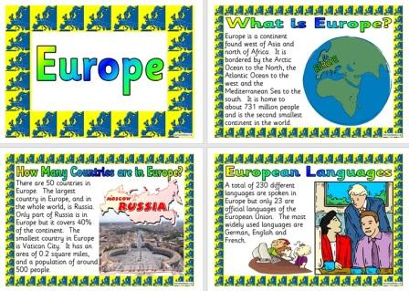 Free printable Posters about Europe