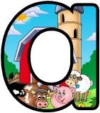 Printable Farm Animals Lettering Sets Farm Alphabet FREE