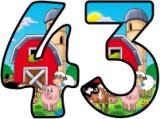 Printable Farm Animals Lettering Sets Farm Alphabet FREE