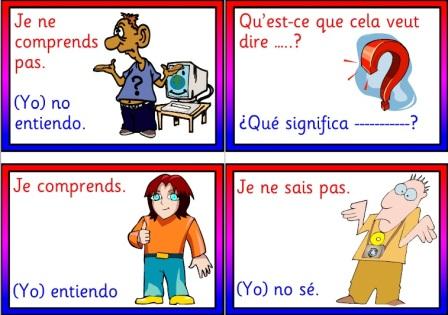 Free Printable French and Spanish Vocabulary Cards