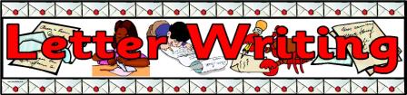 Free Letter Writing Banner