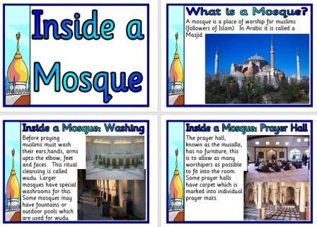 Free Printable Religious Education Posters - Inside a Mosque