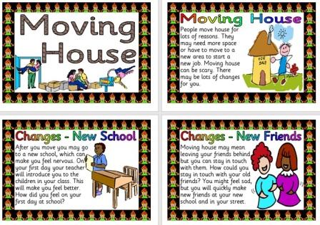 Free Printable Moving House Information Posters