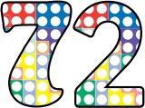 Free printable Numicon background instant display digital lettering sets for classroom display.
