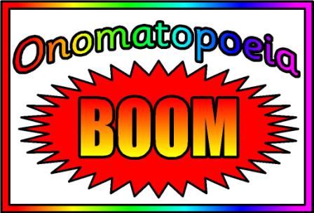 Spoken word poems examples of onomatopoeia