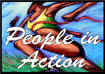 People in Action Display Posters