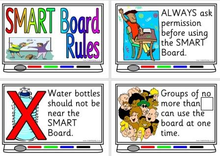 Smart Board Clip Art. offer 8 SMART Board rules.