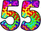 Free Printable Tessellation Pattern, Tessellating Shapes Background Display Lettering