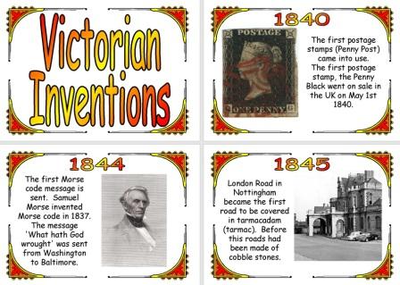 Victorian Inventions Timeline