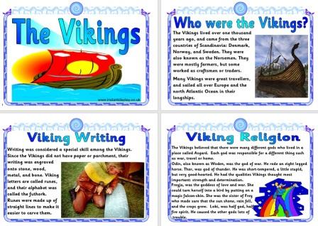 Free Printable Vikings Poster Set