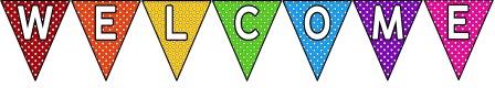 Image result for welcome bunting clipart