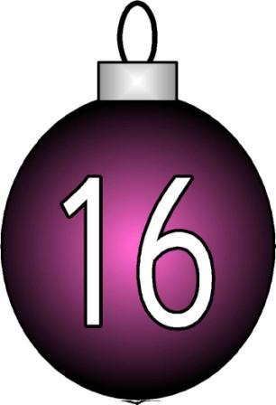 Numbers to 20 on baubles