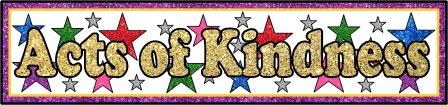 Free Printable Acts of Kindness Banner