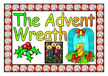 Free Printable Advent Wreath information posters