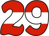 Free printable Austrian Flag background instant display digital lettering sets for classroom display.