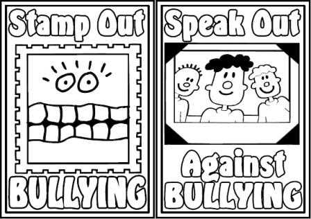 Free Printable Anti Bullying Colouring Pages