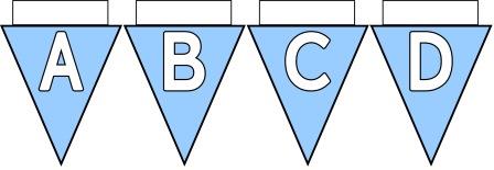 printable classroom bunting from instant display