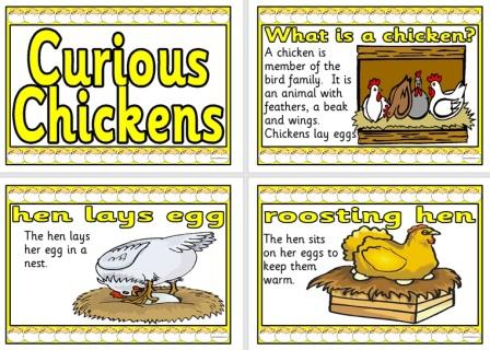 Free Printable Chickens Posters 