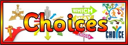 Free Printable Choices Banner