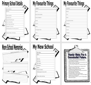 Print your own free leavers book for school