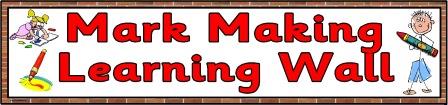Free Printable Mark Making Learning Wall Banner