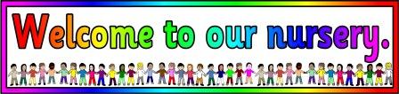 Welcome to our nursery banner