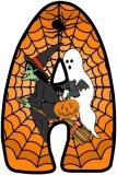 Spider web halloween background free printable lettering sets