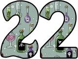 Free printable witches magic potions background instant display digital lettering sets for classroom display.&nbsp;&nbsp;