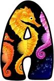 Free Seahorse lettering