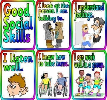 Free simple Social Skilss cards
