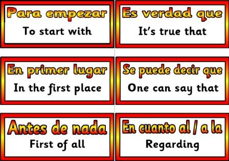 Free Printable Spanish Core Language Vocabulary Cards