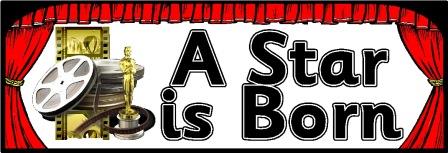 Free Printable A Star is Born Banner