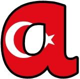 Free printable Turkey, Turkish Flag background instant display lettering sets for classroom bulletin board display.&nbsp;