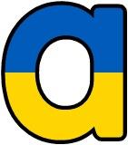 Free printable Ukraine Flag lettering sets for display.