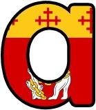 Warwickshire flag background free printable instant display lettering sets.