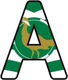 Free printable Wiltshire flag instant display lettering sets.